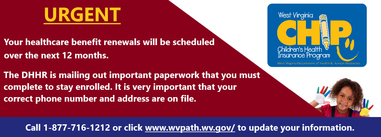 Your healthcare benefit renewals will be scheduled over the next 12 months.